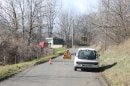 Interdiction de passer, câble sous tension